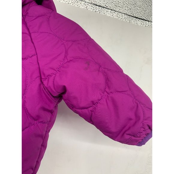 Patagonia Baby 6 Months (No Tag) Stains Quilted Circle On Raspberry Purple with - Picture 3 of 10
